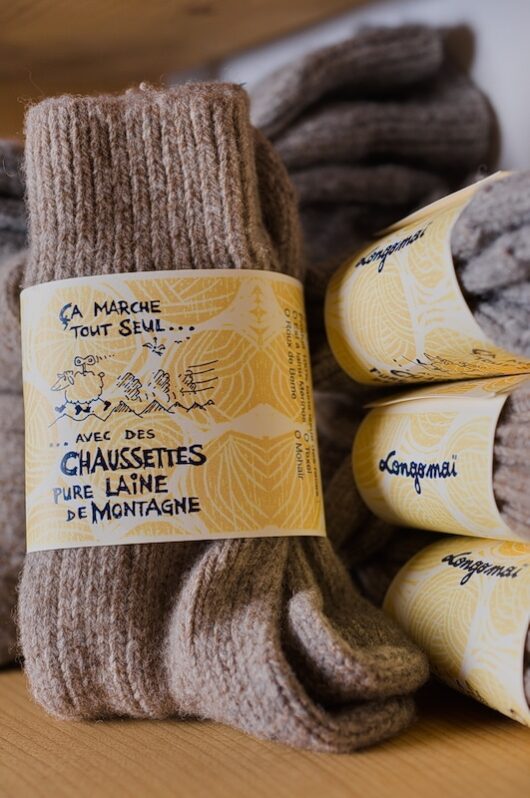 chaussettes pure laine vierge