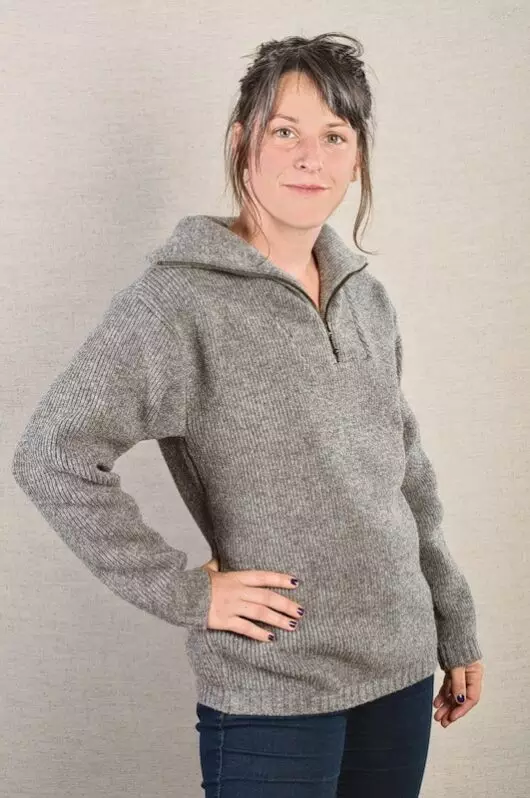 Pull Camionneur gris